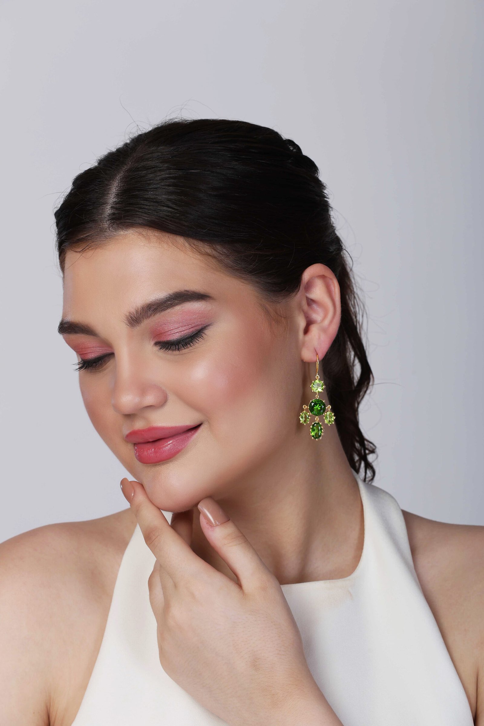 Jewellery shoot on models