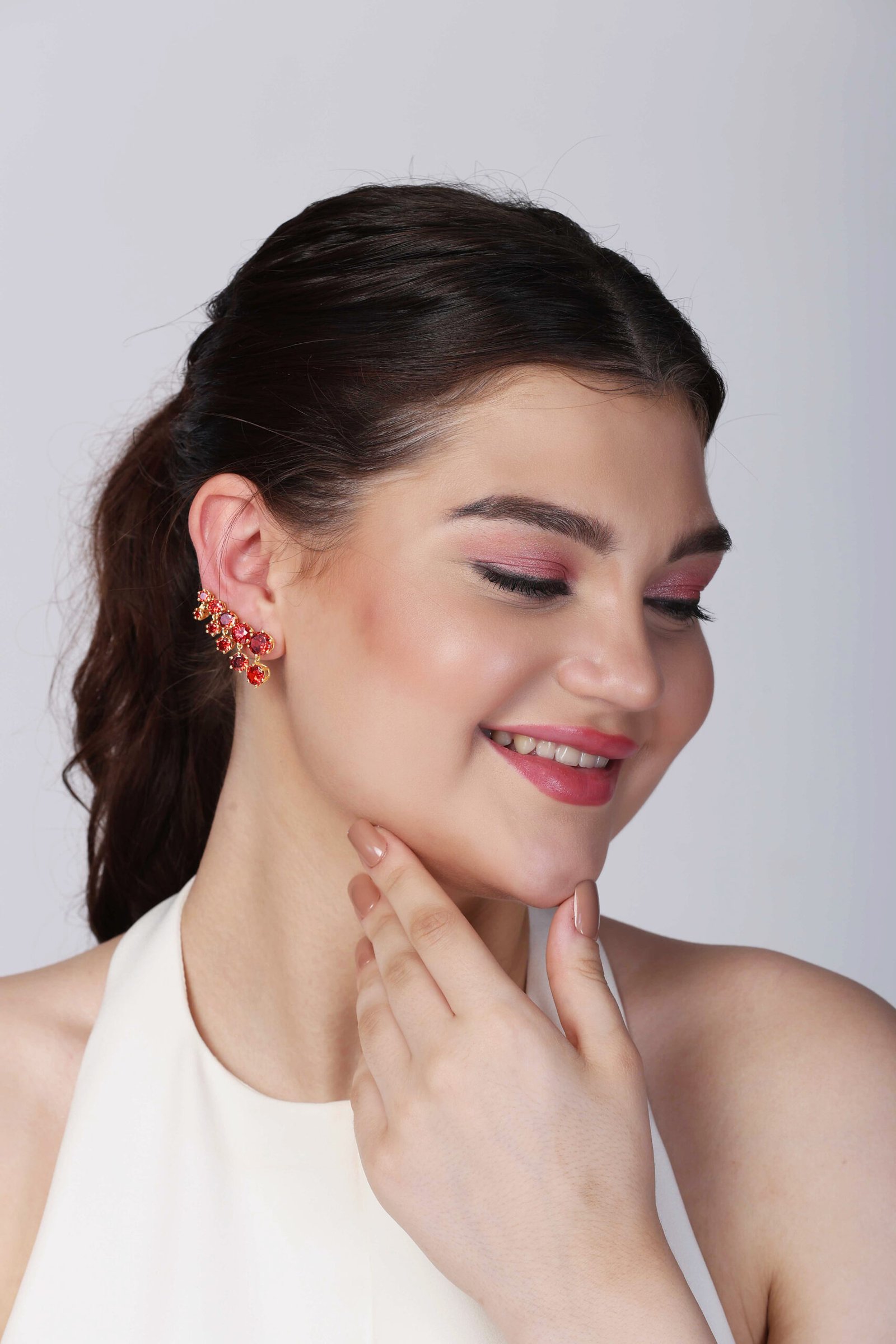 Jewellery shoot on models