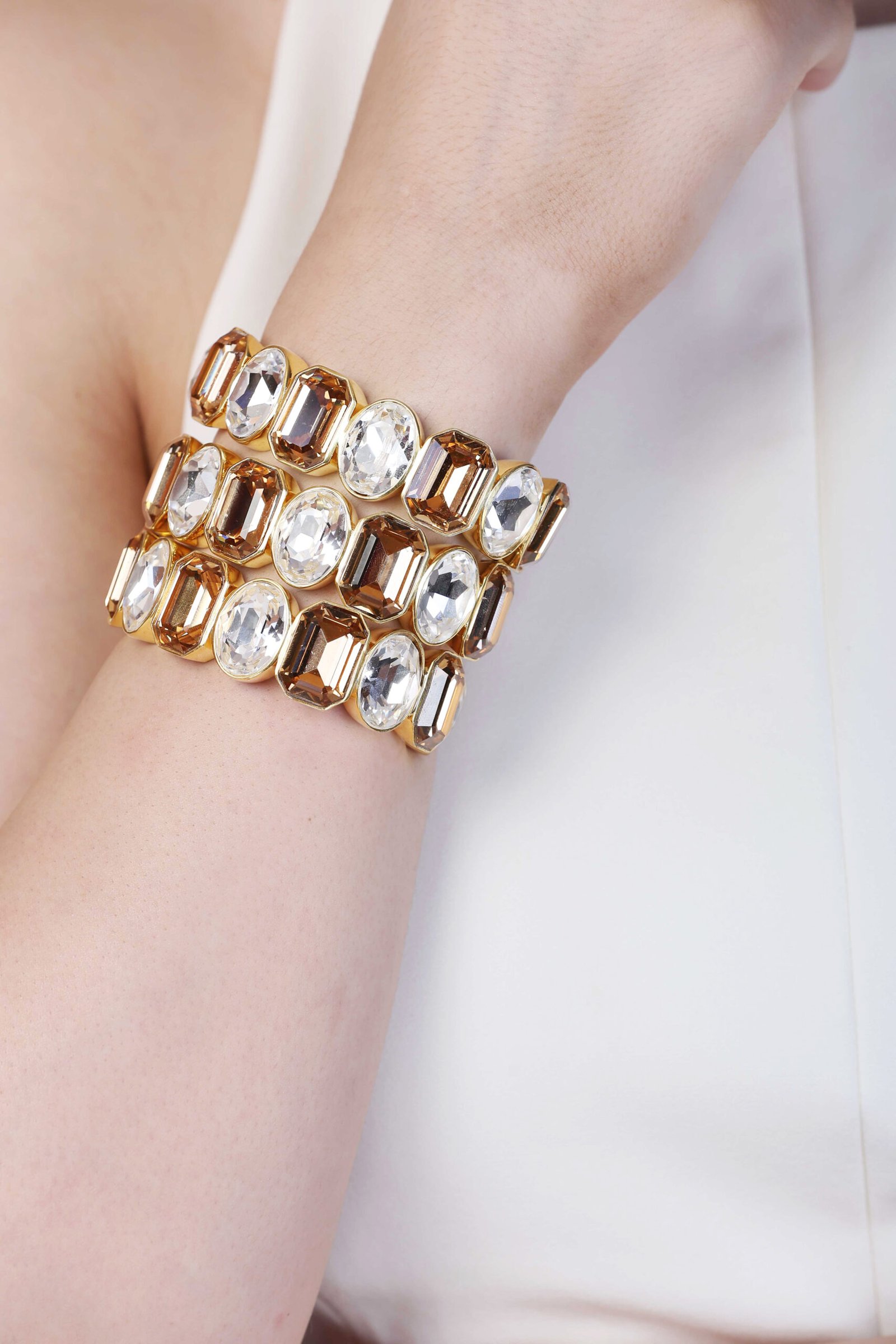 Jewellery shoot on models