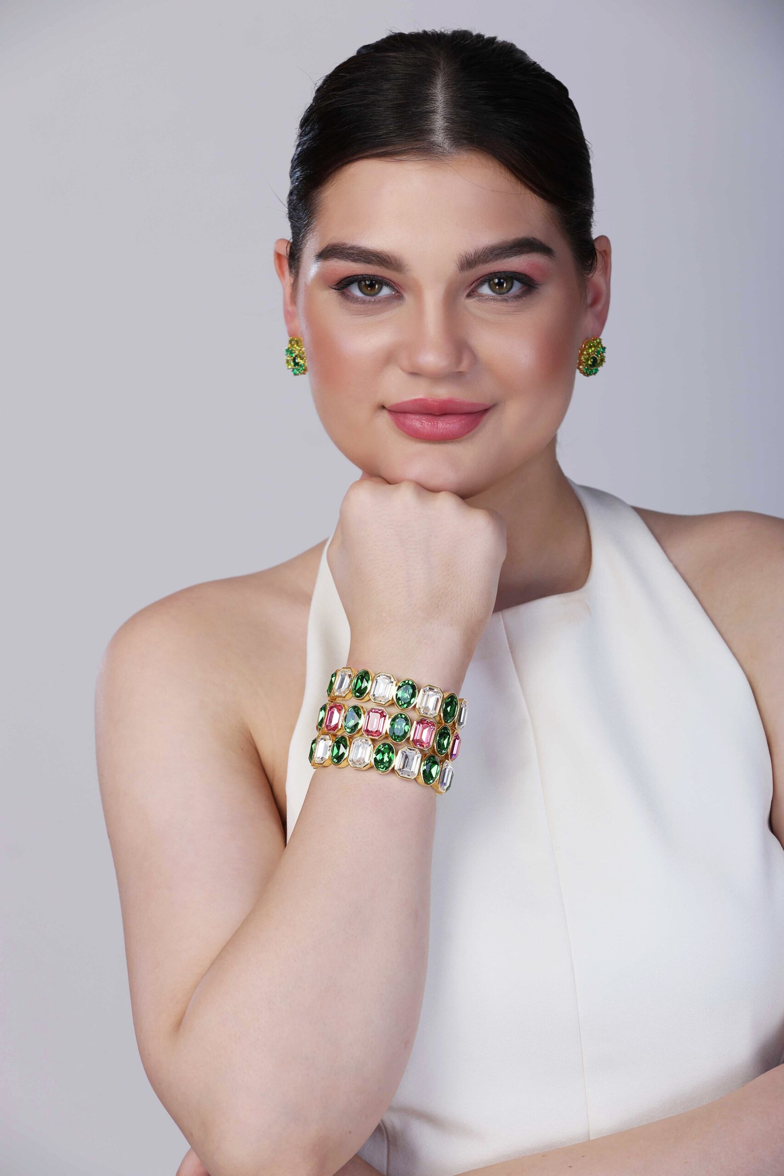 Jewellery shoot on models