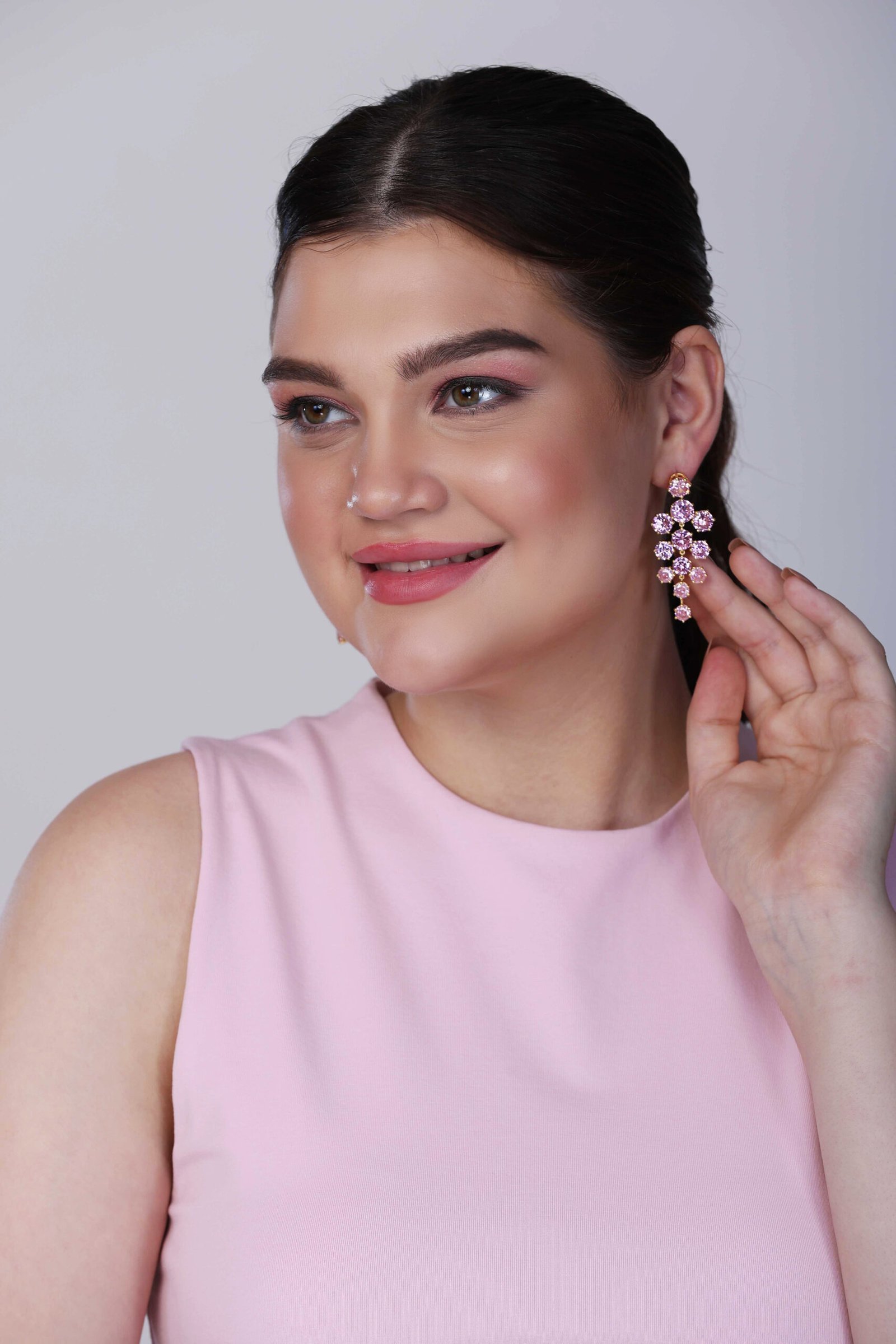 Jewellery shoot on models