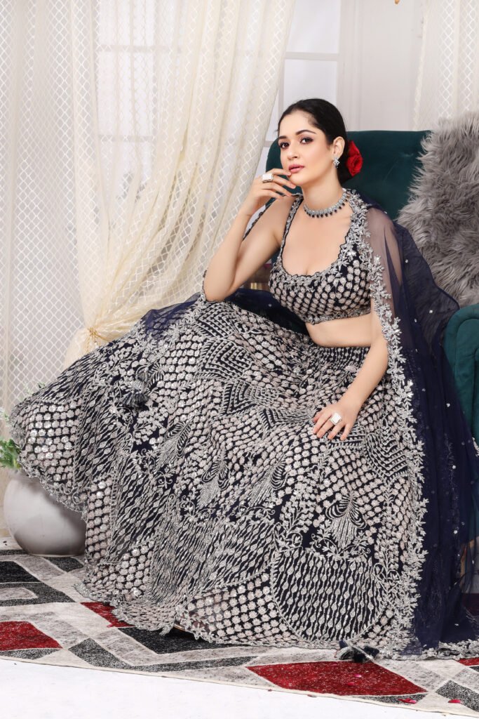 designer dress photoshoot