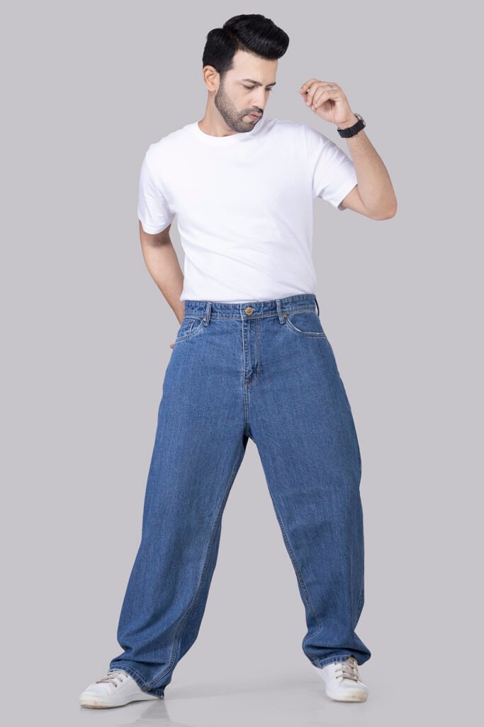 Denim Jeans Photoshoot on Models